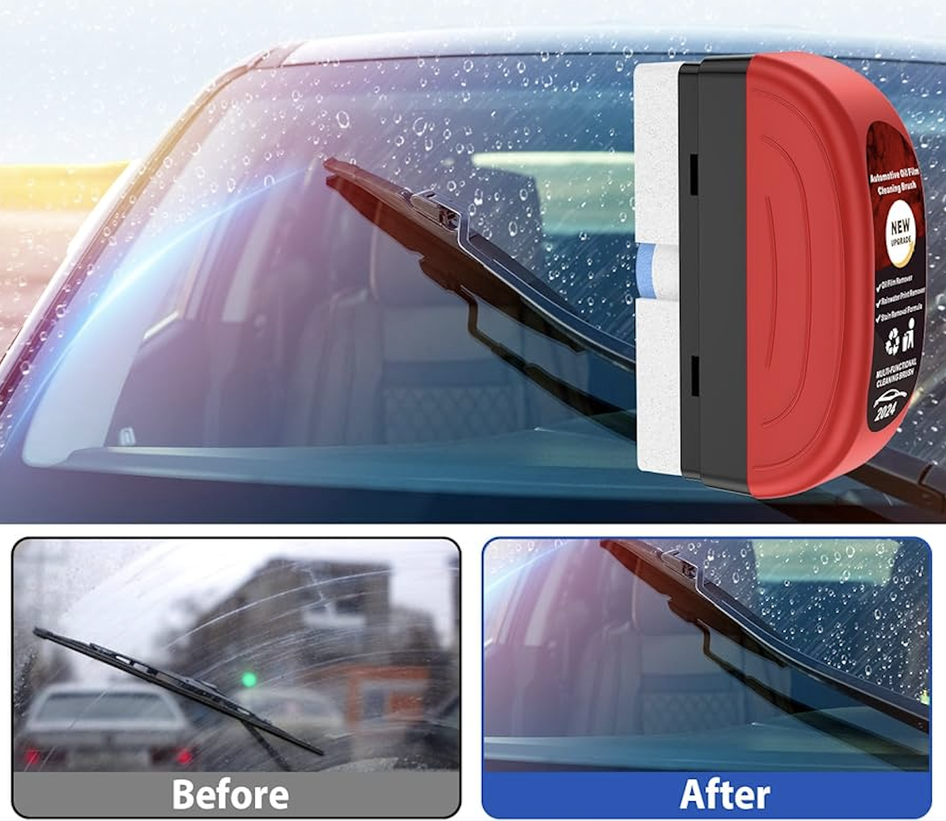 Cepillo Limpiador Antiempañante